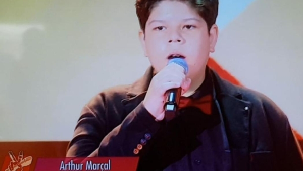 Arthur Marçal, do Conservatório Musical do Juruá, é o novo representante do Acre no The Voice Brasil Kids